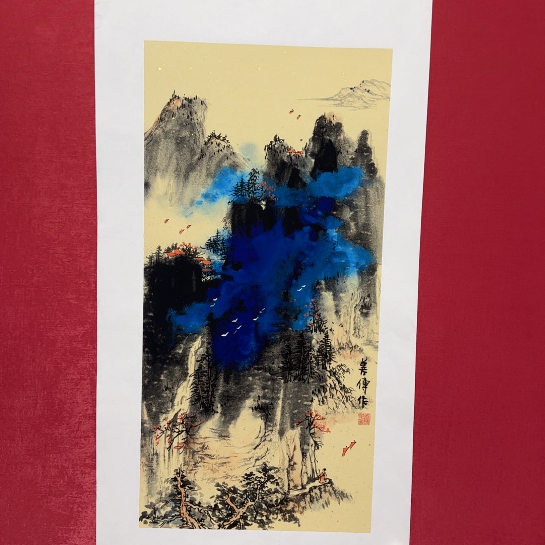 国画善传老师国画精品