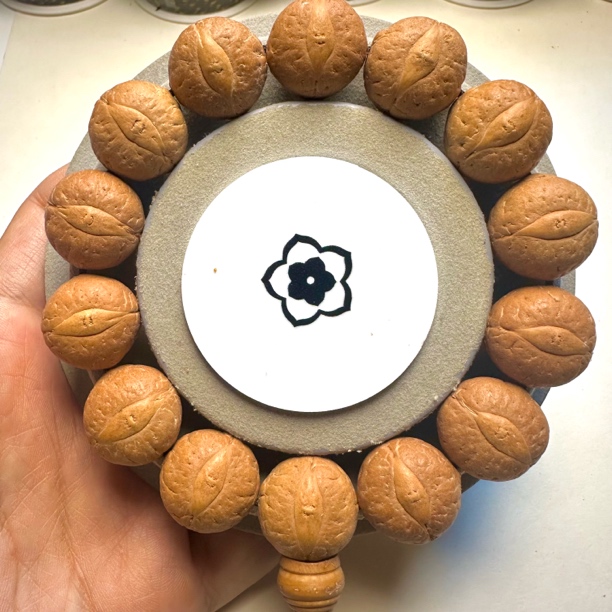 喜鹊7号18mm，14颗，编号133超大尺寸尼泊尔凤眼菩提一物一图