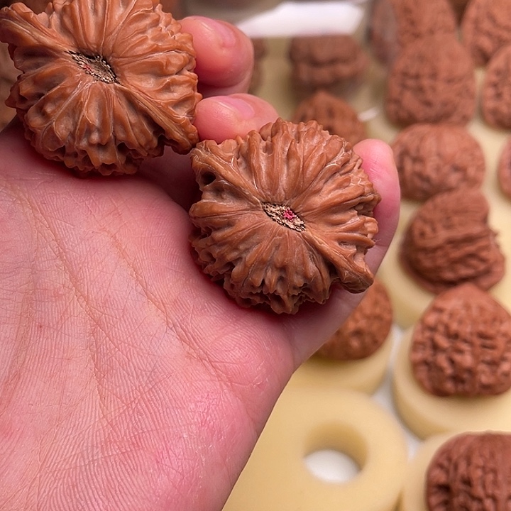 保***爷把件文玩核桃磨盘43