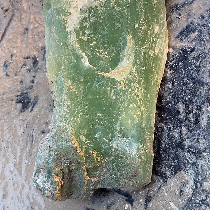 心***友蛇纹石玉未镶嵌天然岫玉多样性发一