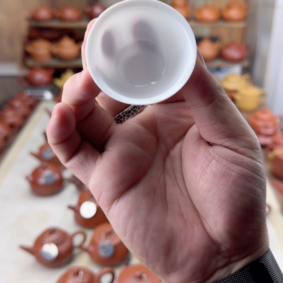 紫砂茶壶朽****）蛋壳杯加2个