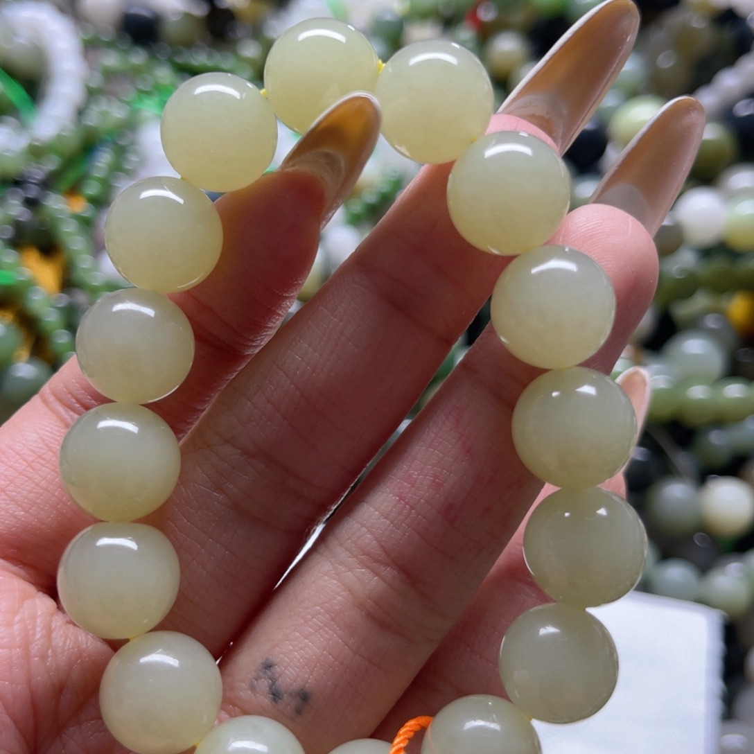 和田玉手链未镶嵌