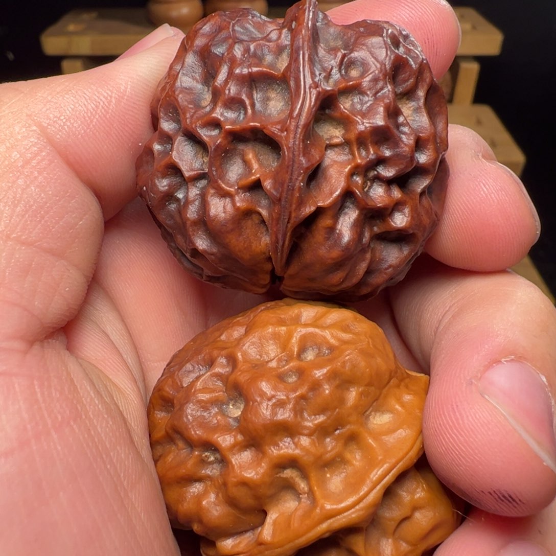 吊坠文玩核桃水晶元宝