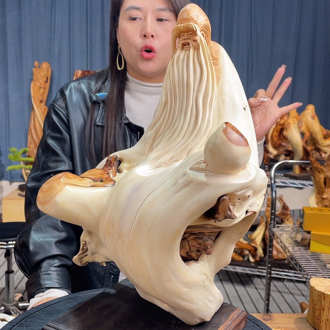 柏木（崖柏）随型摆件