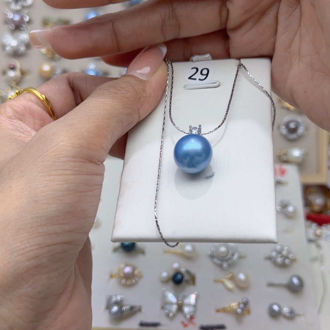 冬***洋合金淡水珍珠戒指