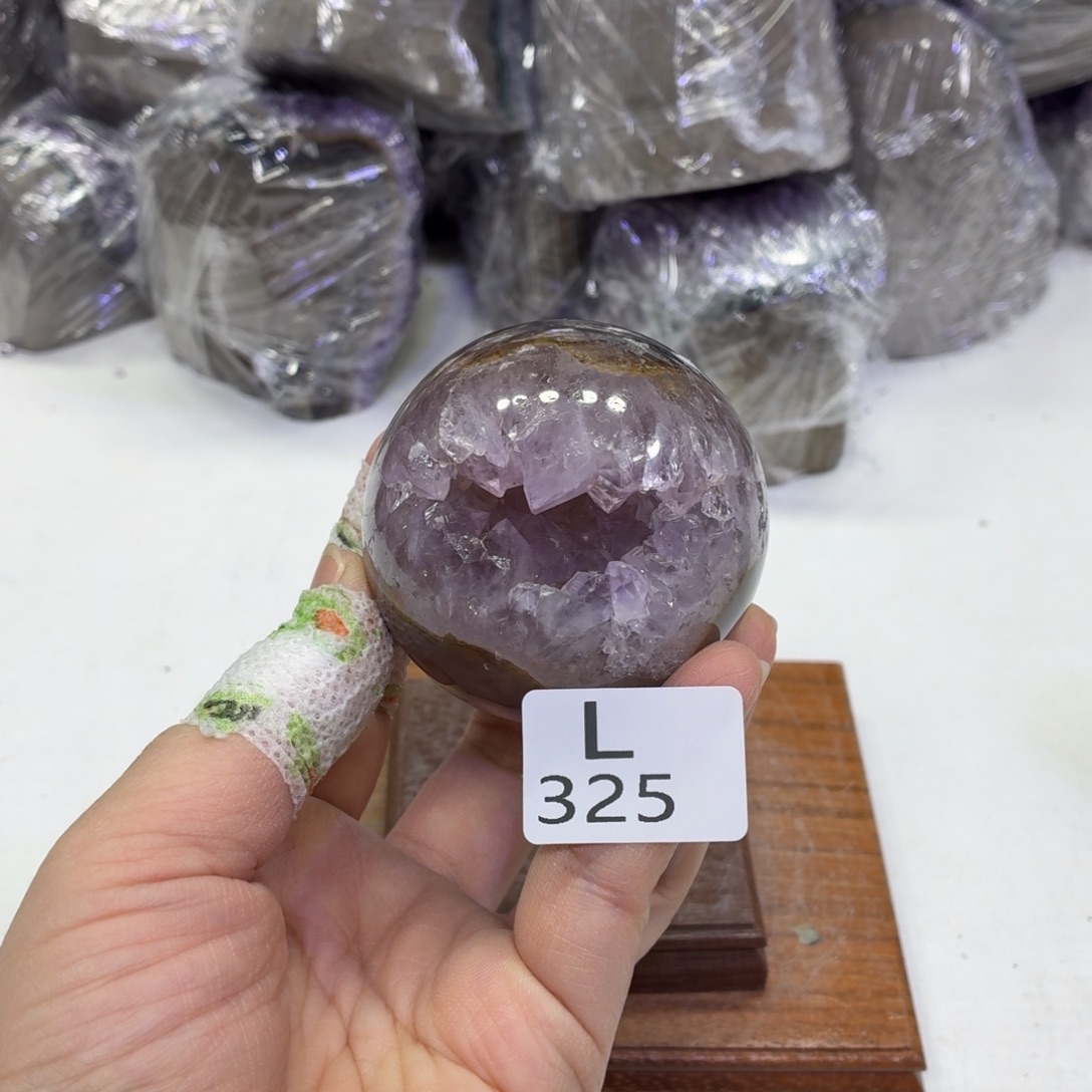 未镶嵌水晶摆件天然紫水晶