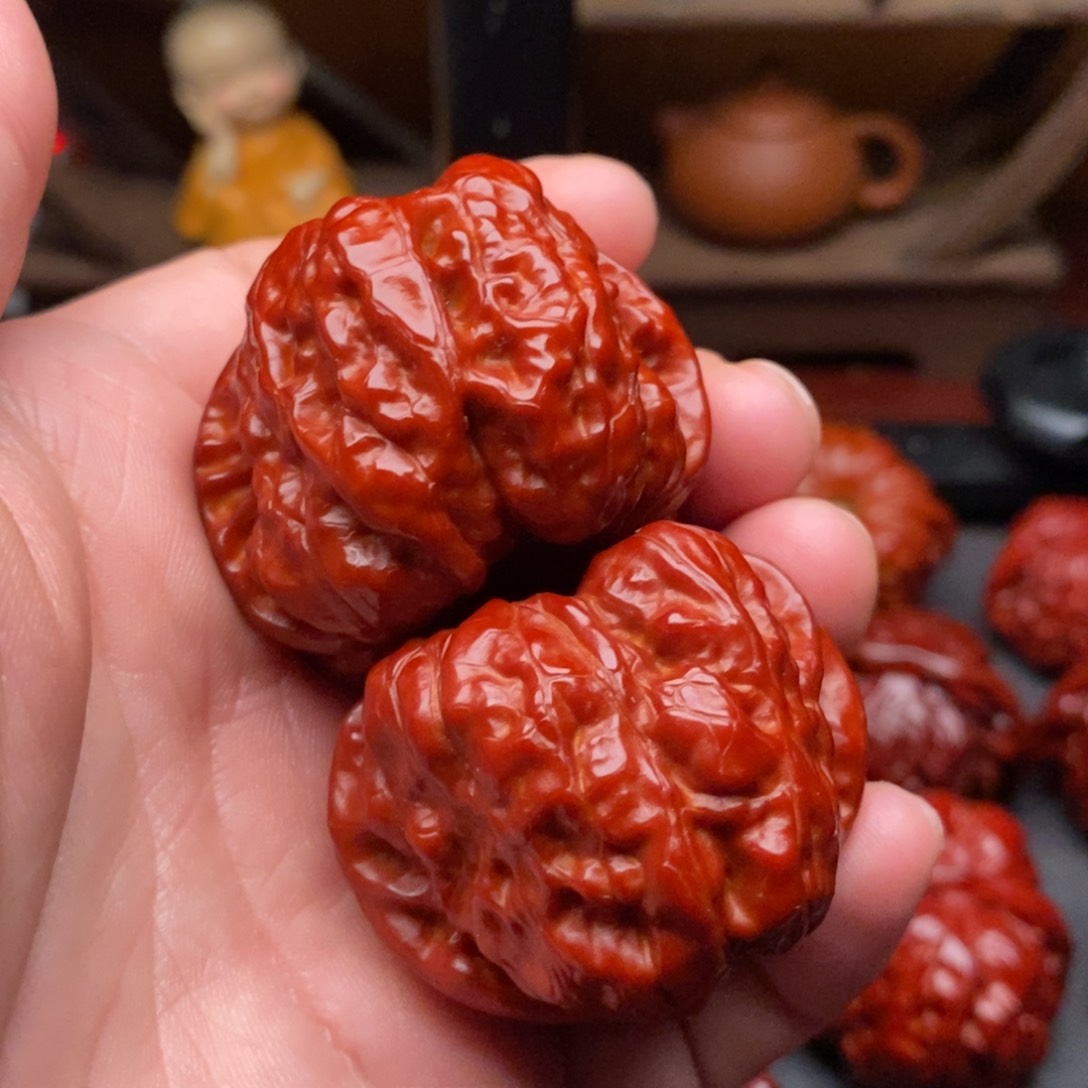 吊坠文玩核桃43蛤蟆头