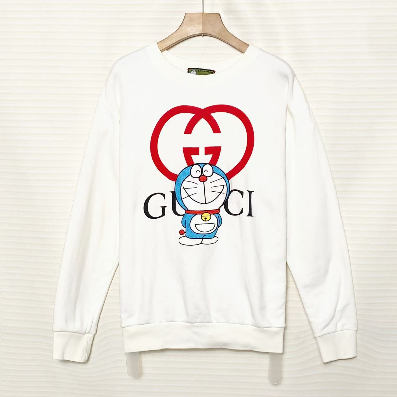 95新 GUCCI/古驰 时尚 百搭 圆领 休闲 LOGO 卫衣/s码/XG-Y22630