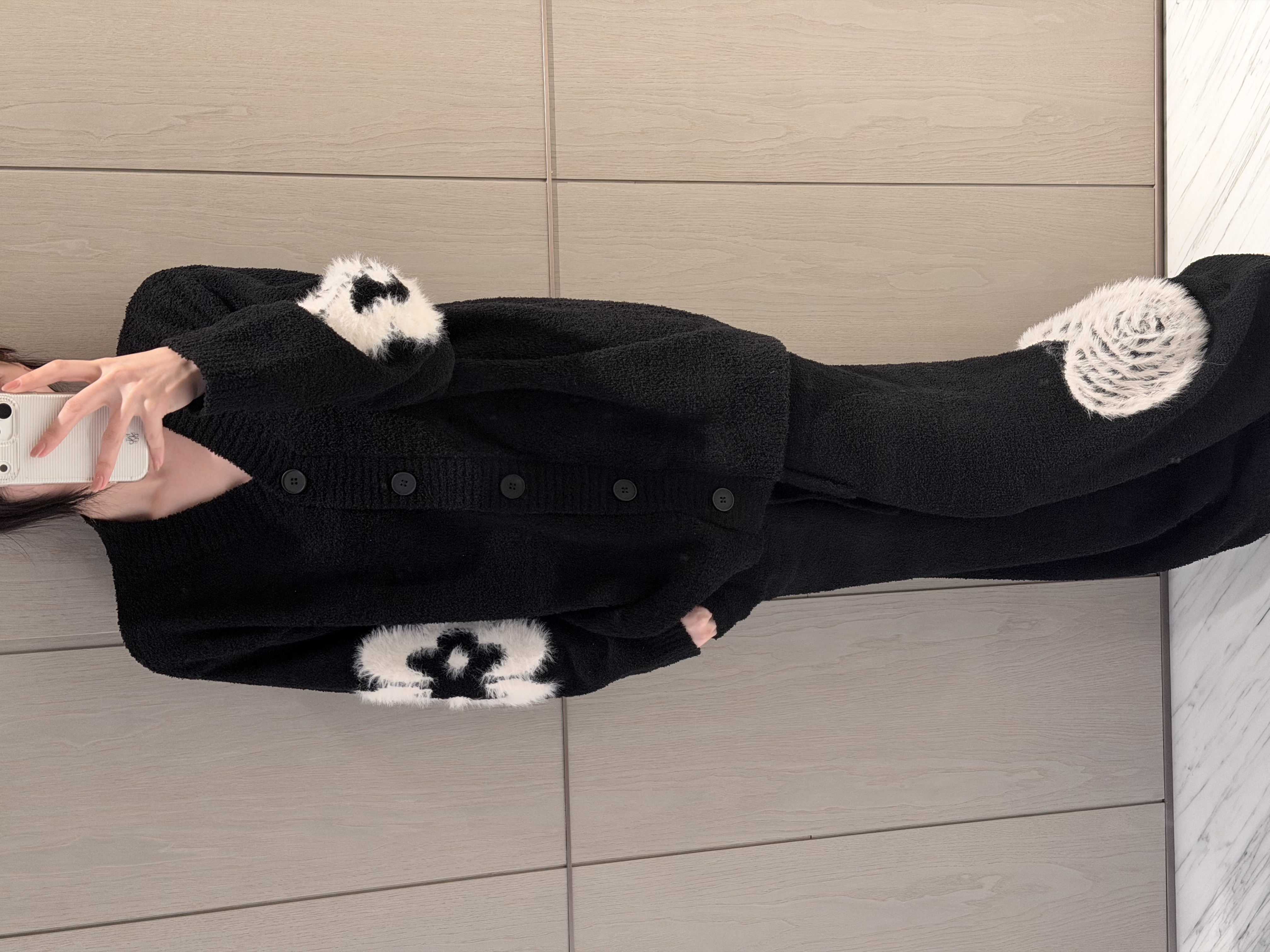  Fit girl「云朵睡衣」2025冬奢感单面云朵半边绒睡衣家居服套装