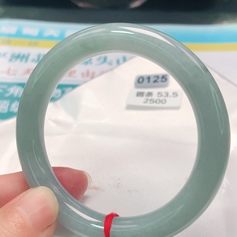 翡翠手镯未镶嵌0125号