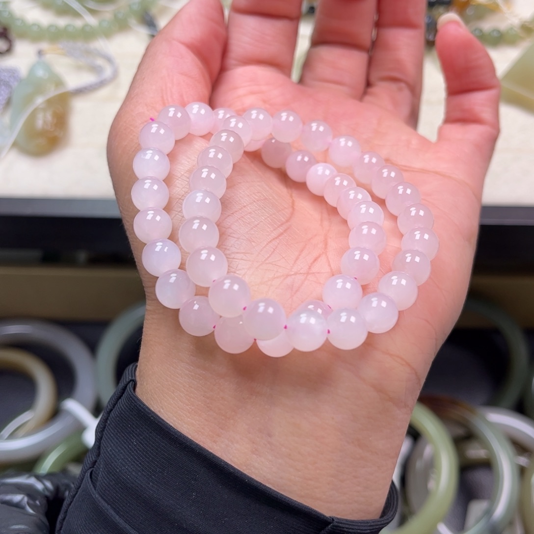 看***生和田玉未镶嵌手链