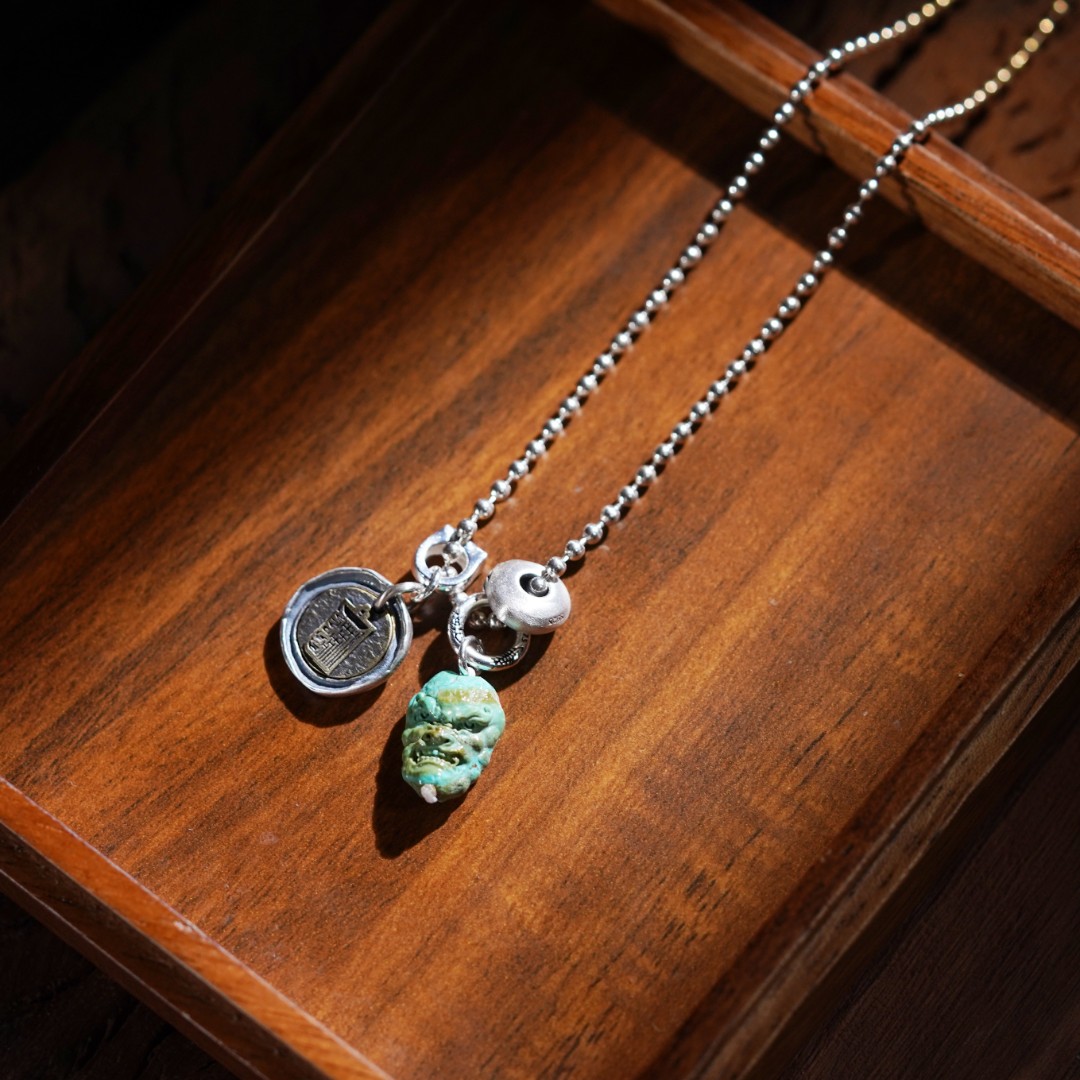 925银银制品  【左边婷姐】S925银项链（C1361）（吊坠多样性发）