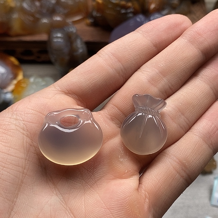 玛瑙/玉髓未镶嵌颈饰
