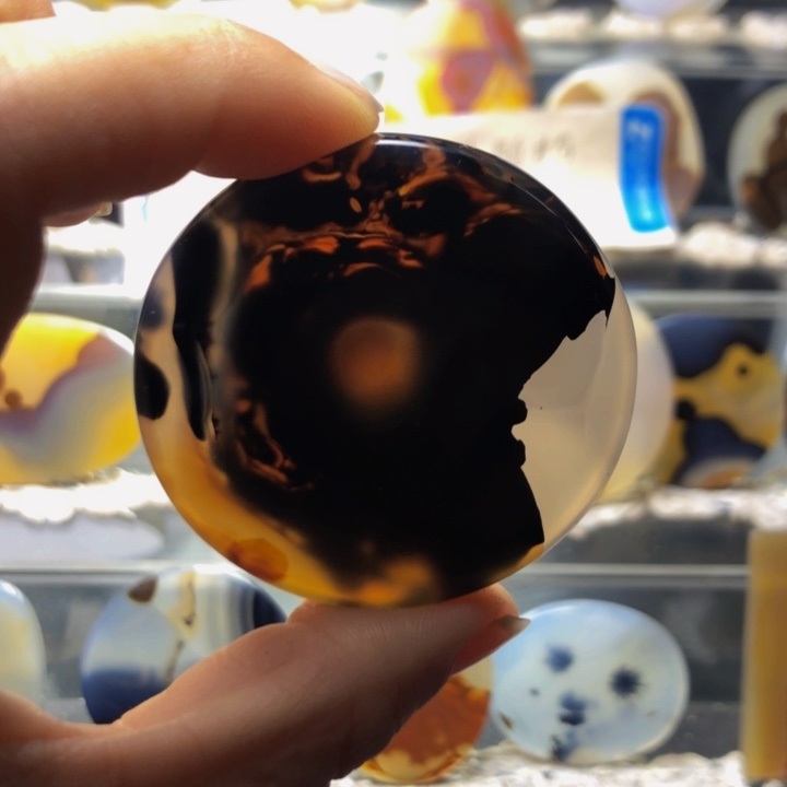 合金玛瑙/玉髓珠宝奇石97