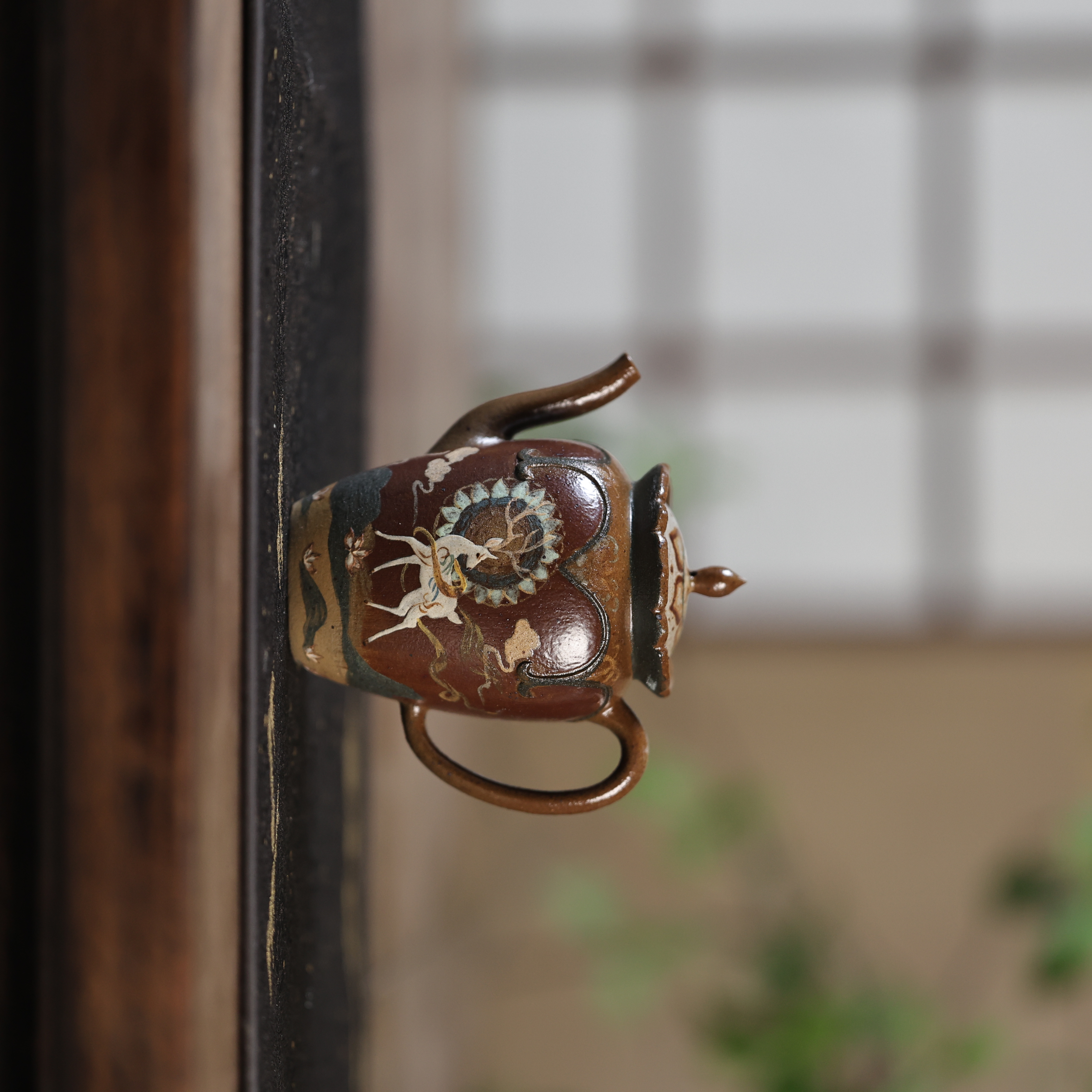 【九姐爱喝茶】敦煌一鹿生花壶（观羽0825）