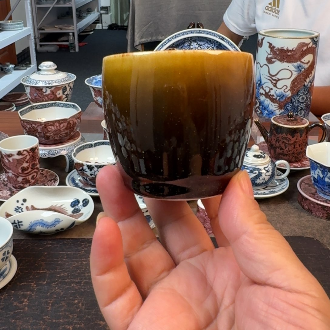景德镇陶瓷福利柴窑杯子