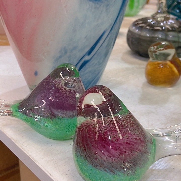 琉璃琉璃岛高8口11花瓶