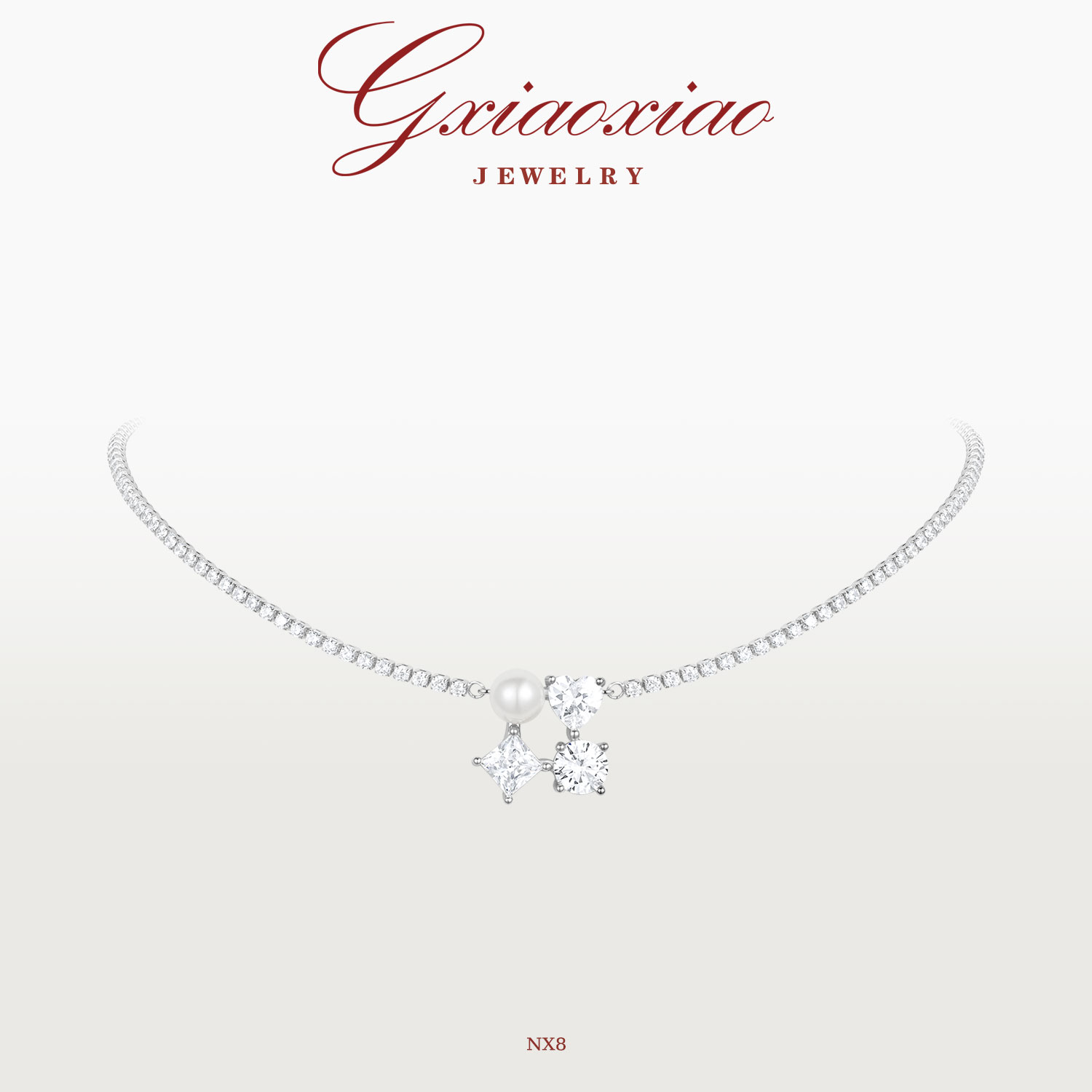 【星河凝冰】气质百搭锁骨项链 NX8