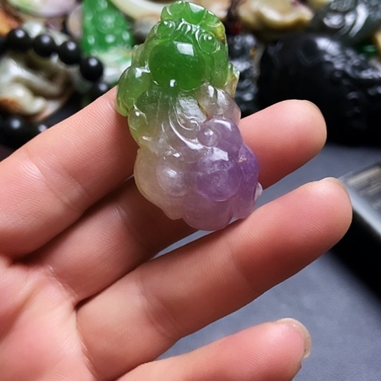 吊坠紫金钵盂菩提