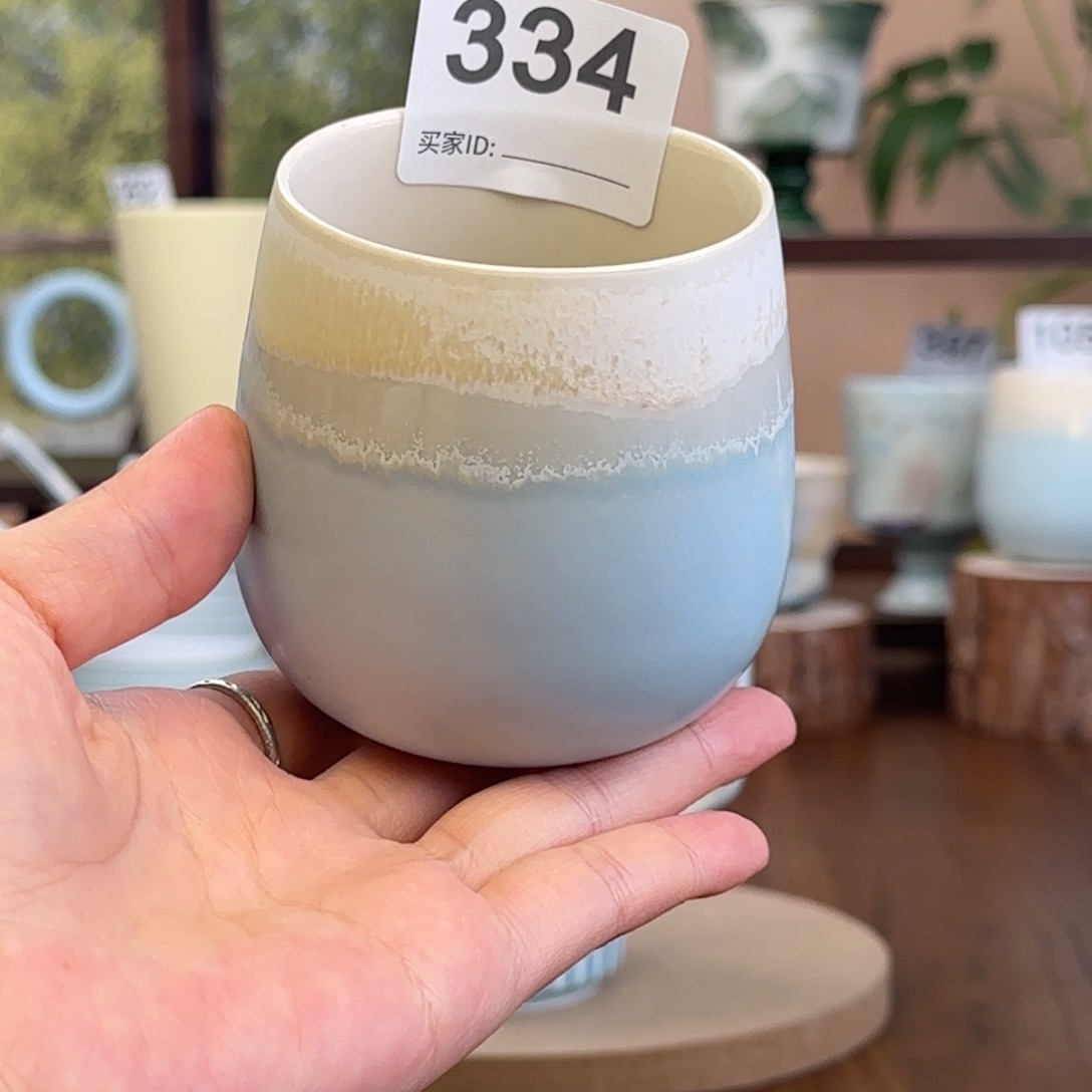景德镇颜色釉茶杯