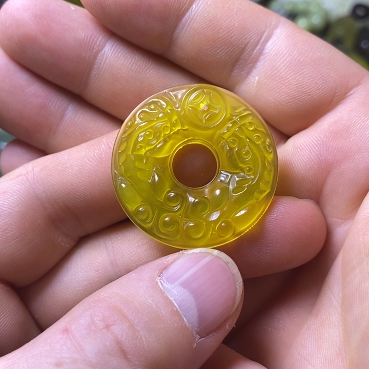 岫玉岫玉挂件未镶嵌