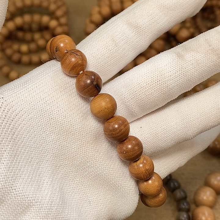 檀香木正区瑕疵印度迈索尔老山檀香10mm