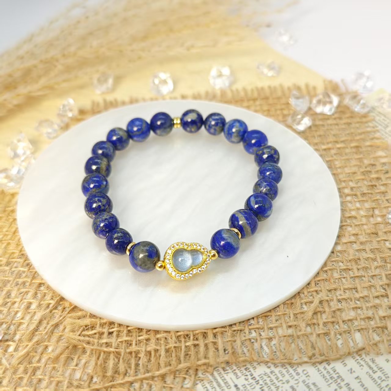 《地球谜底》青金石葫芦手链8+(多样发其一) AX31