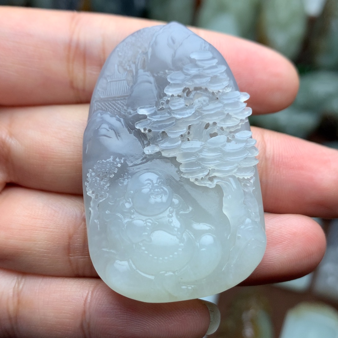 和田玉挂件未镶嵌