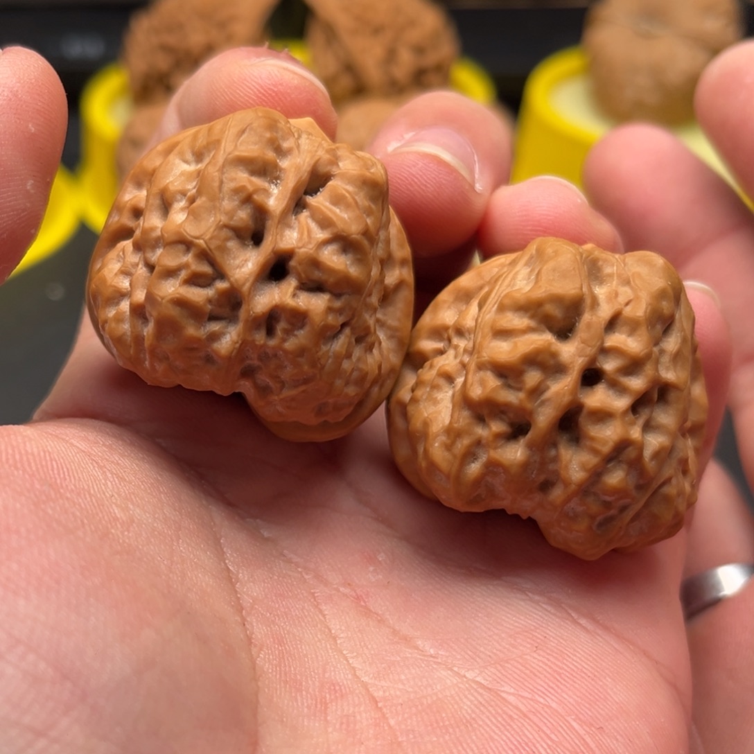 文玩核桃吊坠蛤蟆37尺