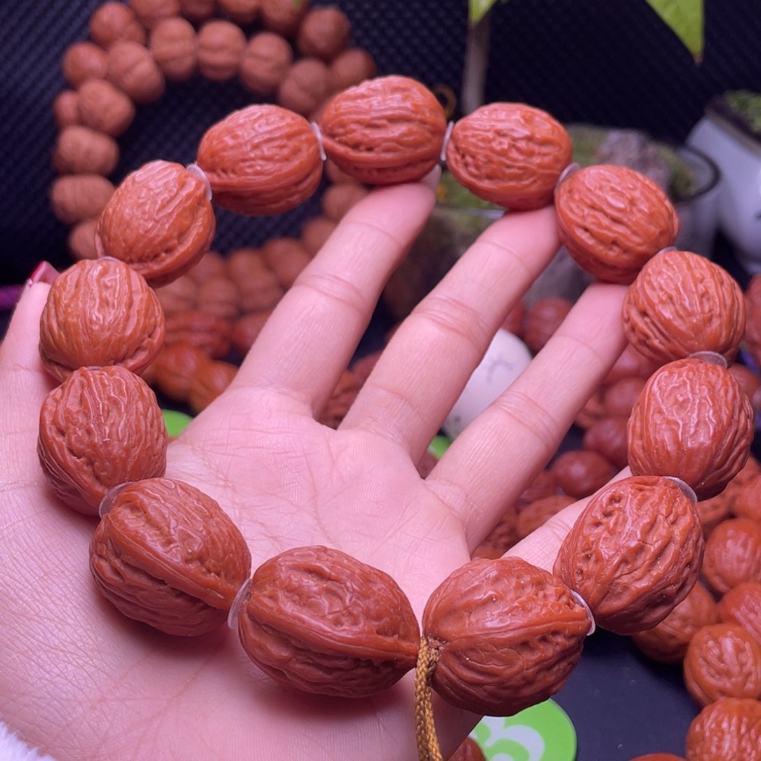 文玩核桃手串肉枣