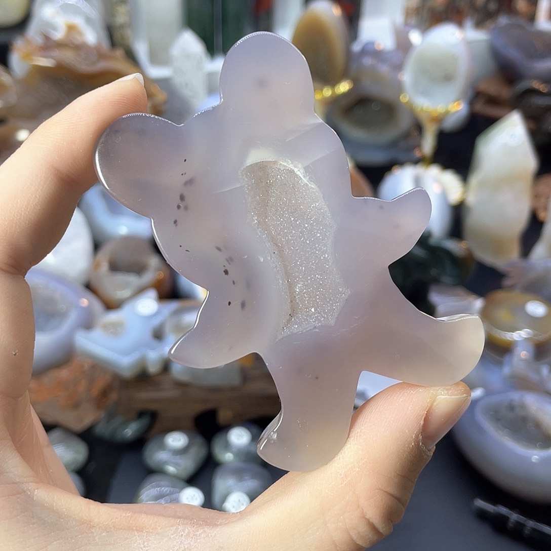 水晶小熊可站立未镶嵌