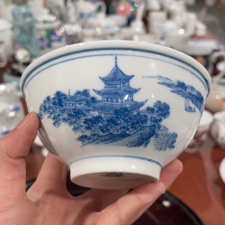 醴陵高温瓷釉下12.5厘米