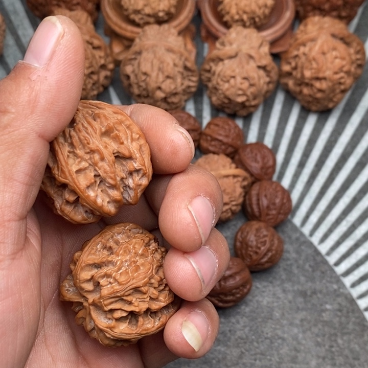 文玩核桃把件@****d苹果