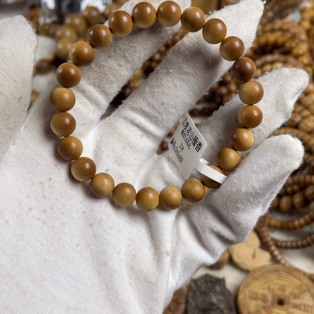 手串/手链檀香木/老山檀香0.8横纹风化沉水