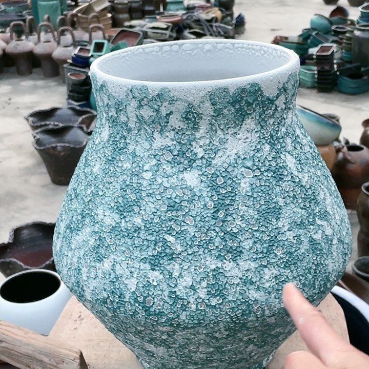 紫砂花盆22.37花盆瑕疵