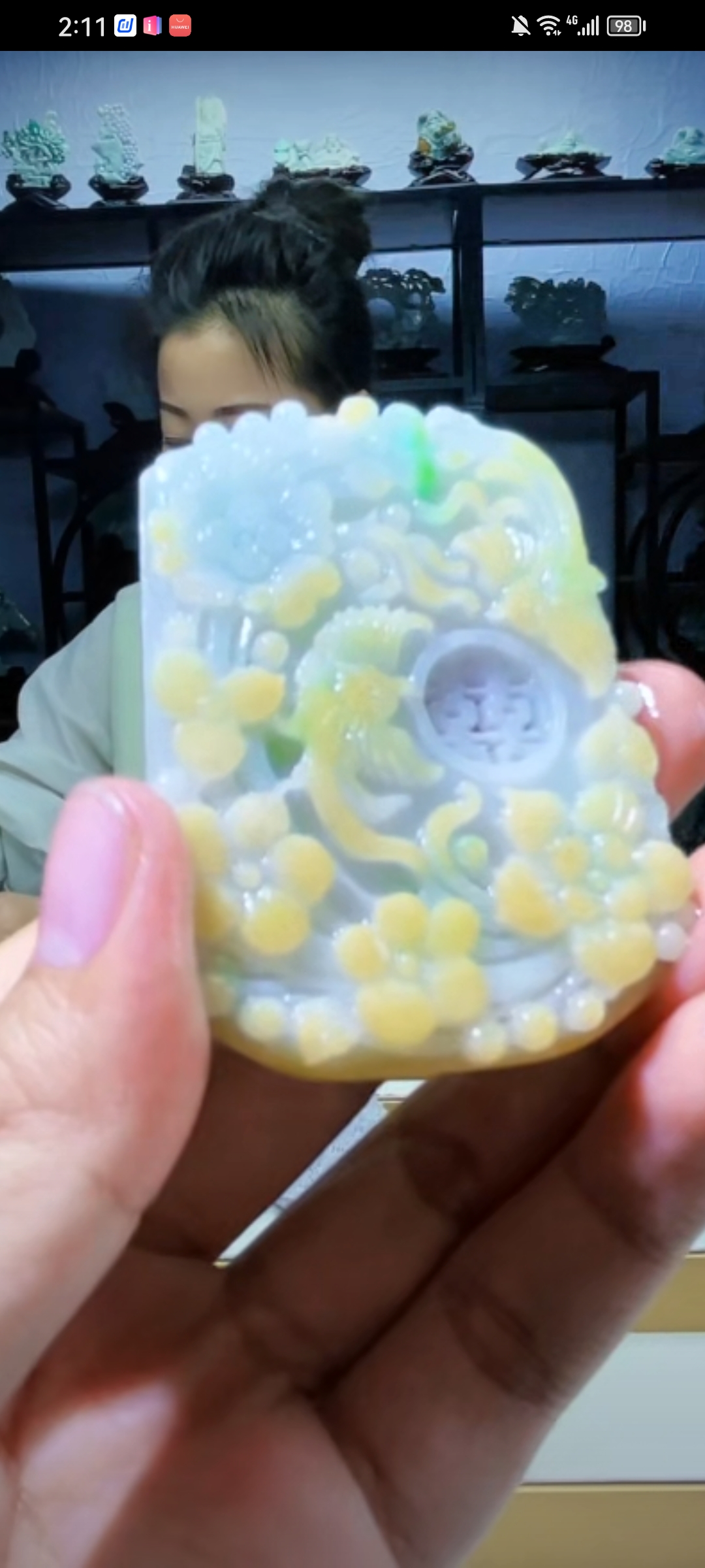 定制翡翠未镶嵌毛货02120066