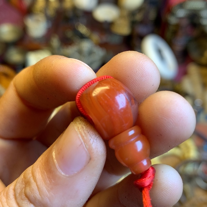 星月菩提吊坠藏传喜马拉雅艺术品