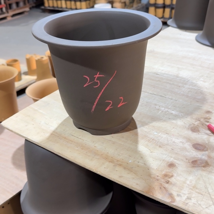 紫砂花盆 高度22口径25