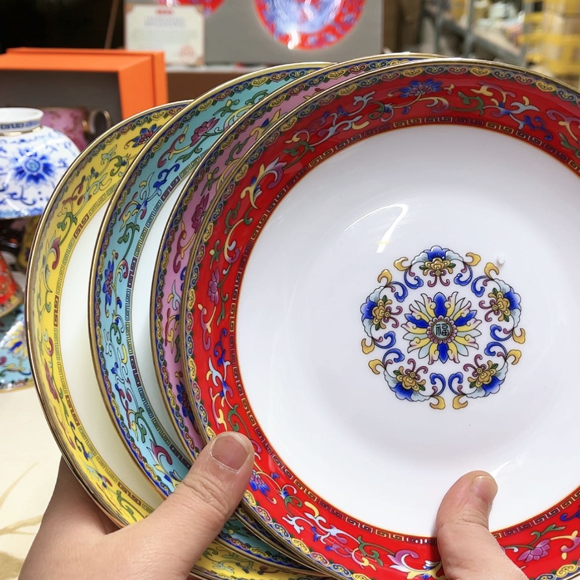 【闪购商品】珐琅8英寸4深混。。。。。。。