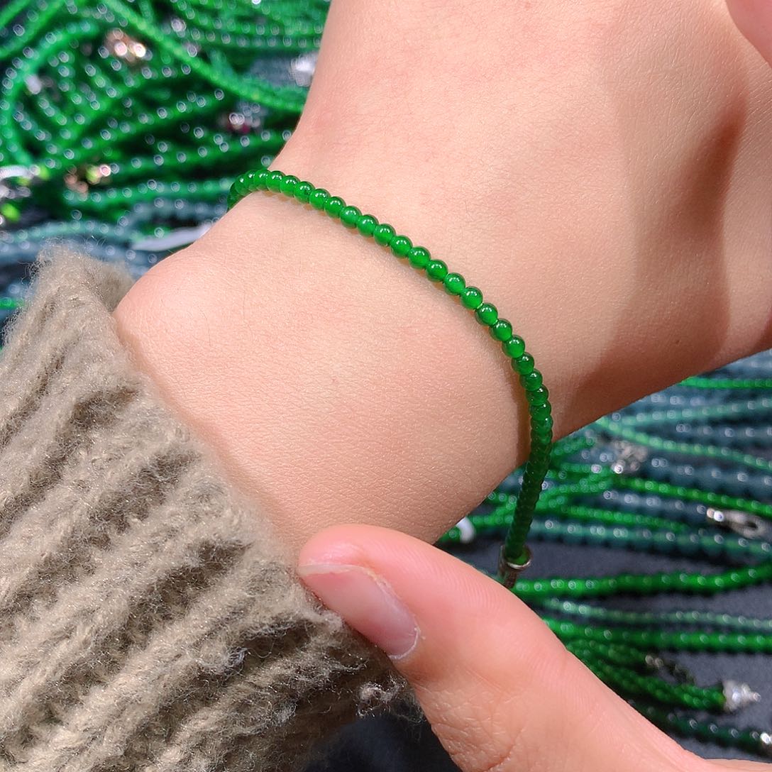 翡翠戒指未镶嵌天然翡翠