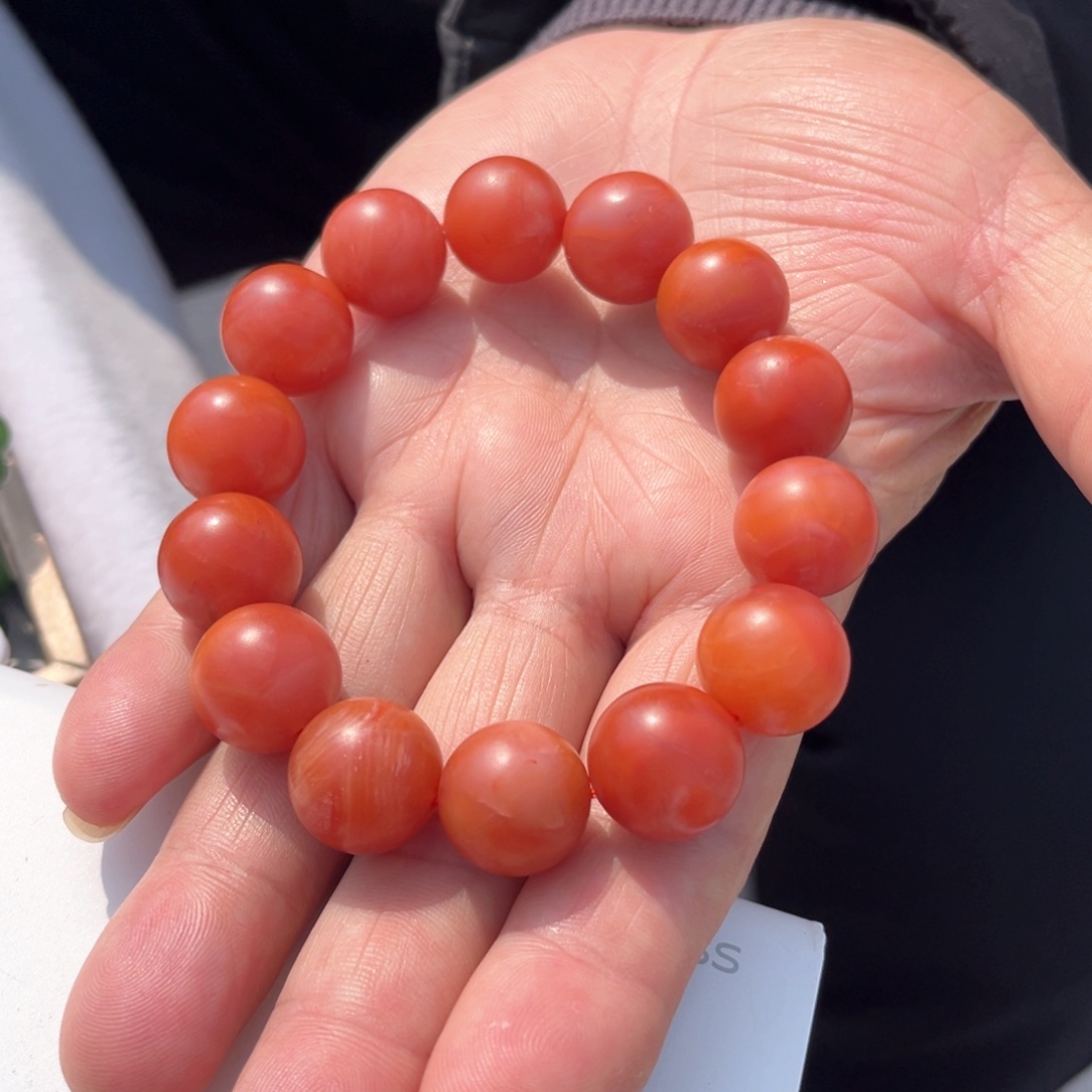 南红玛瑙颈饰未镶嵌刁*胜