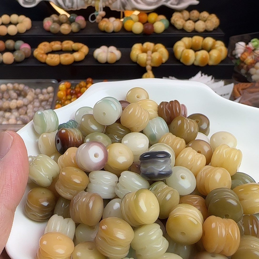 手串菩提根/象牙果卡13多肉葡萄汉堡100颗批发