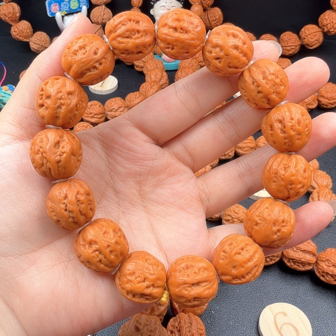 文玩核桃手串西瓜纹手串