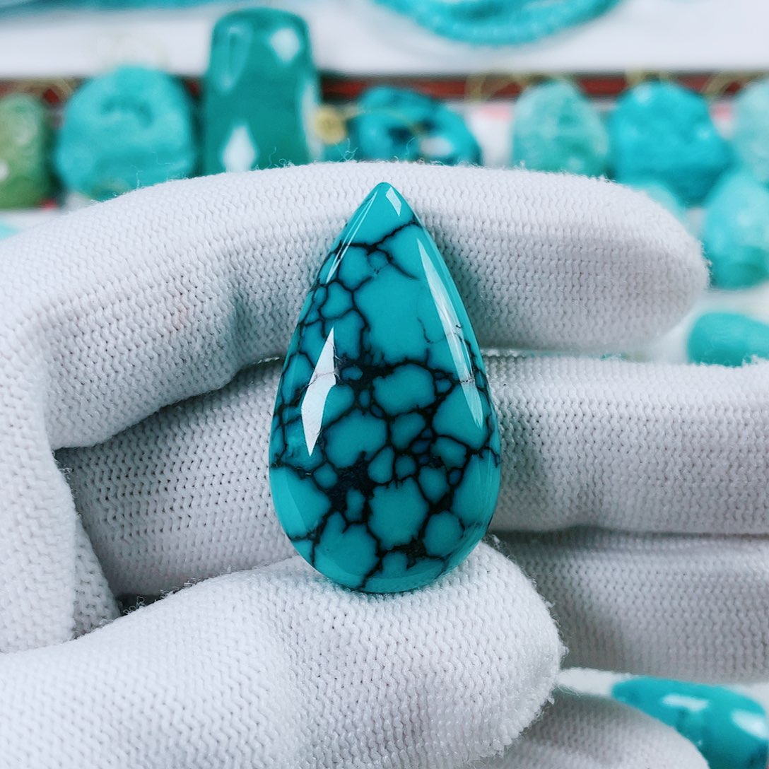 绿松石未镶嵌车挂