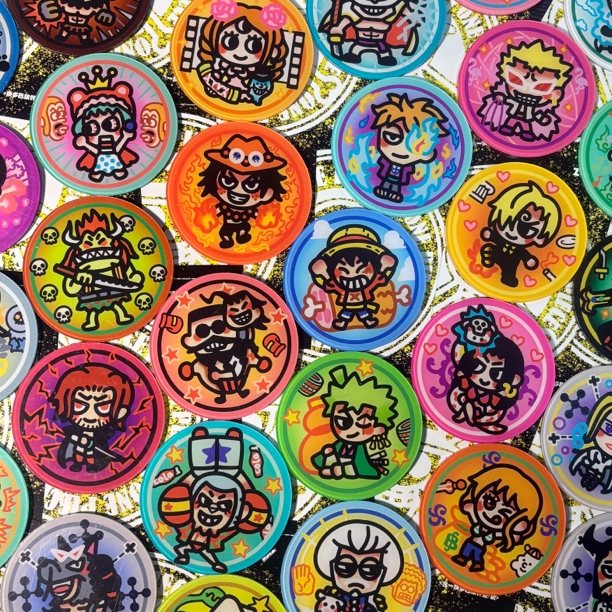 多罗社&ZOE艺术家联名 OnePiece海贼王杯垫 挂件摆件