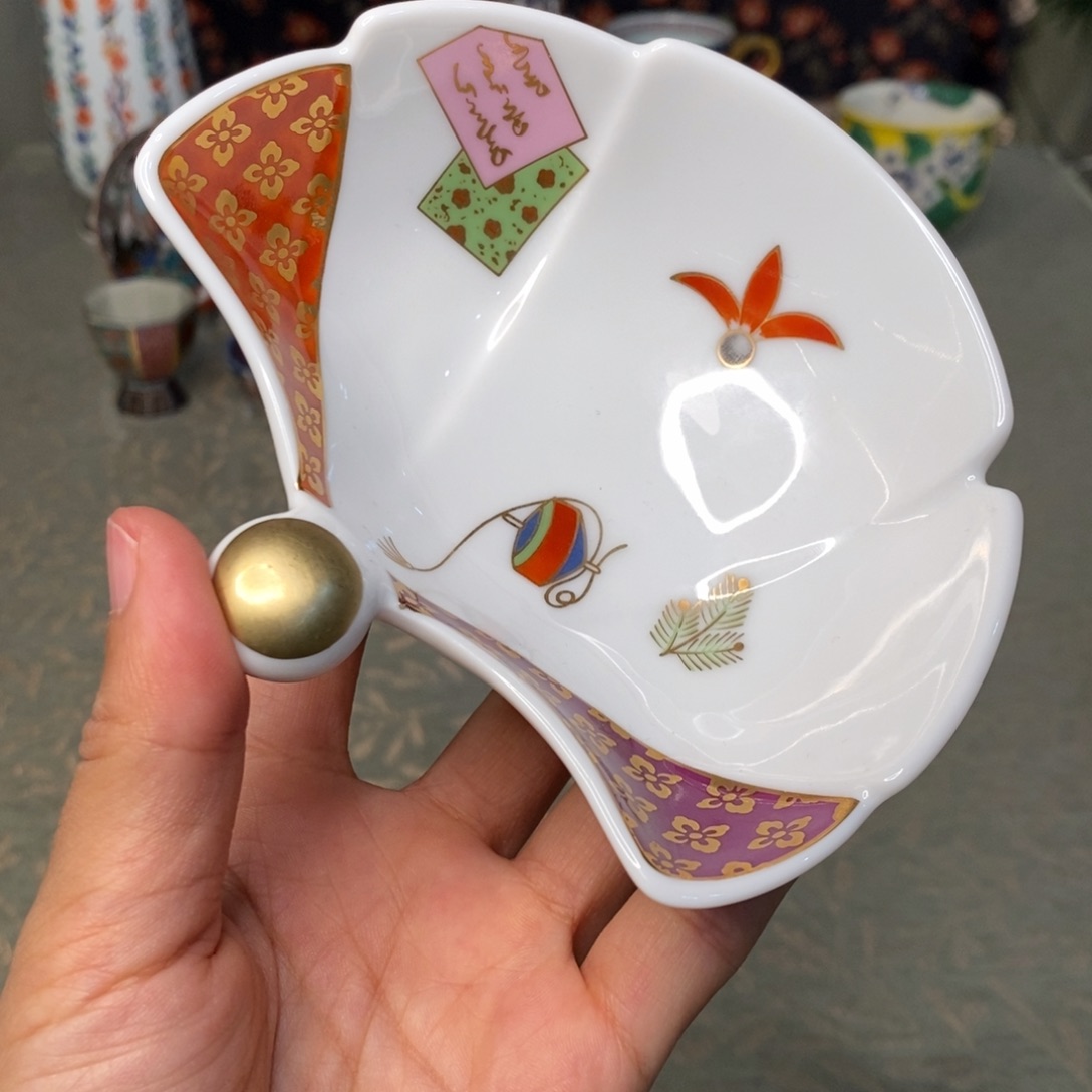 碟12 厘米 小杨瓷器陶瓷陶瓷