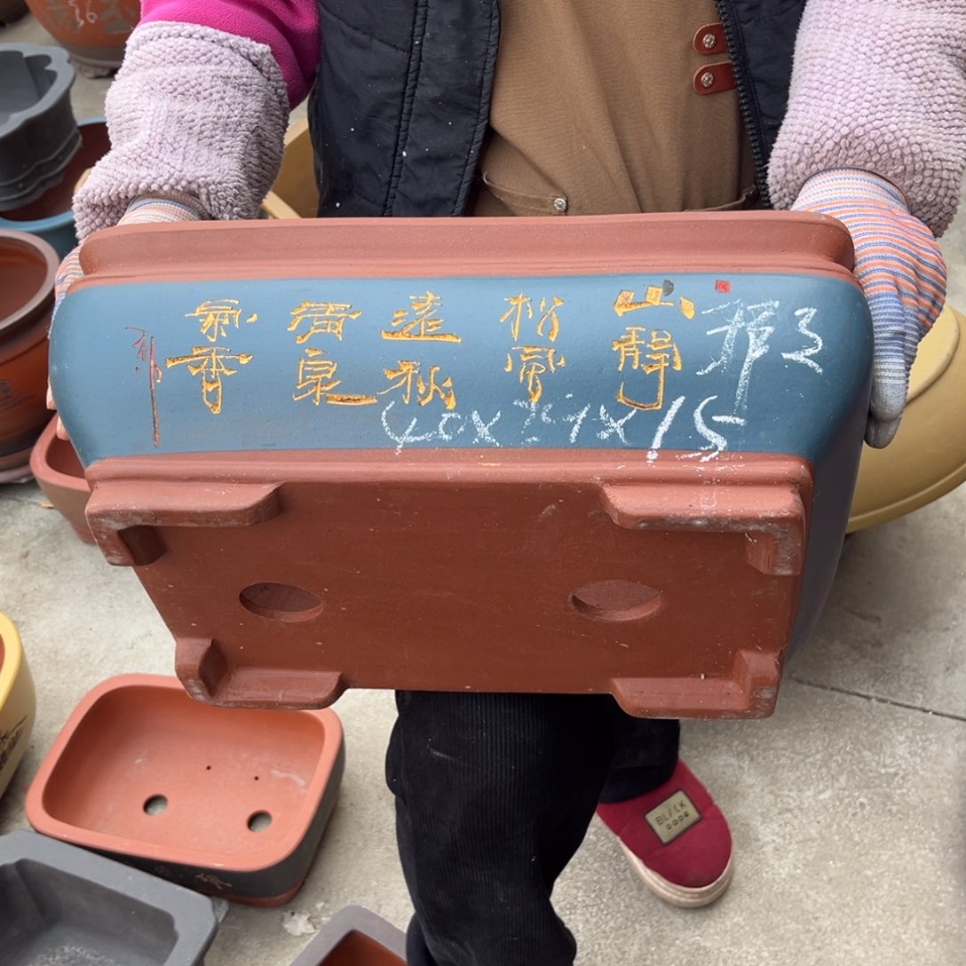 紫砂花盆盆景艺术