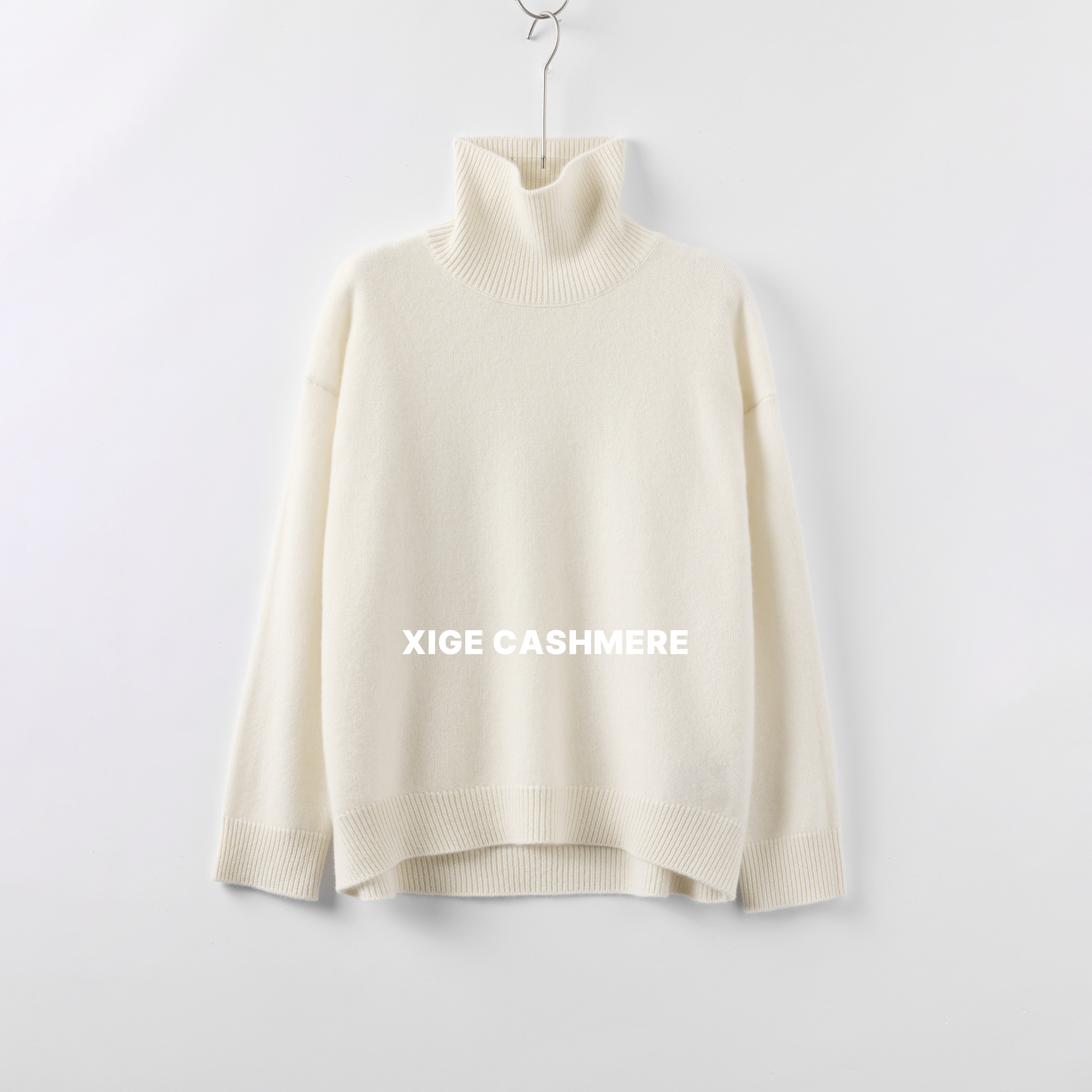 【真·王菲款】【经典】喜歌 100山羊绒 女士高领羊绒衫 6094 