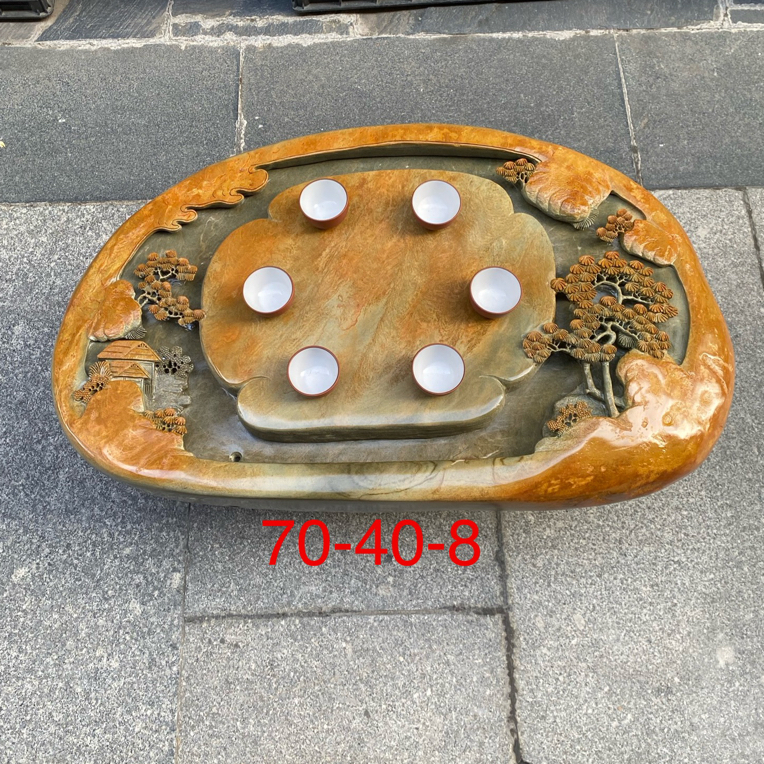 广东肇庆端砚茶盘