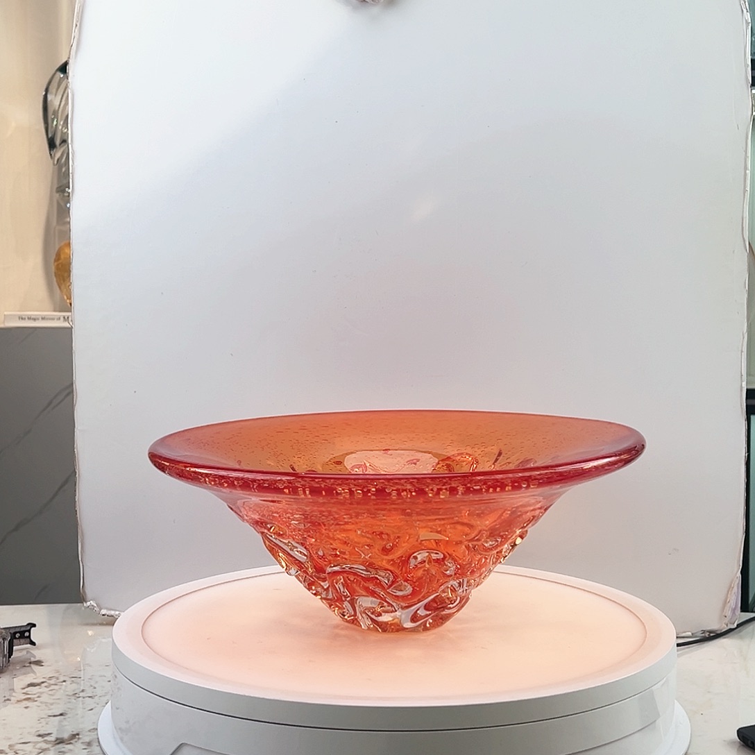 茶盏琉璃水晶果盘